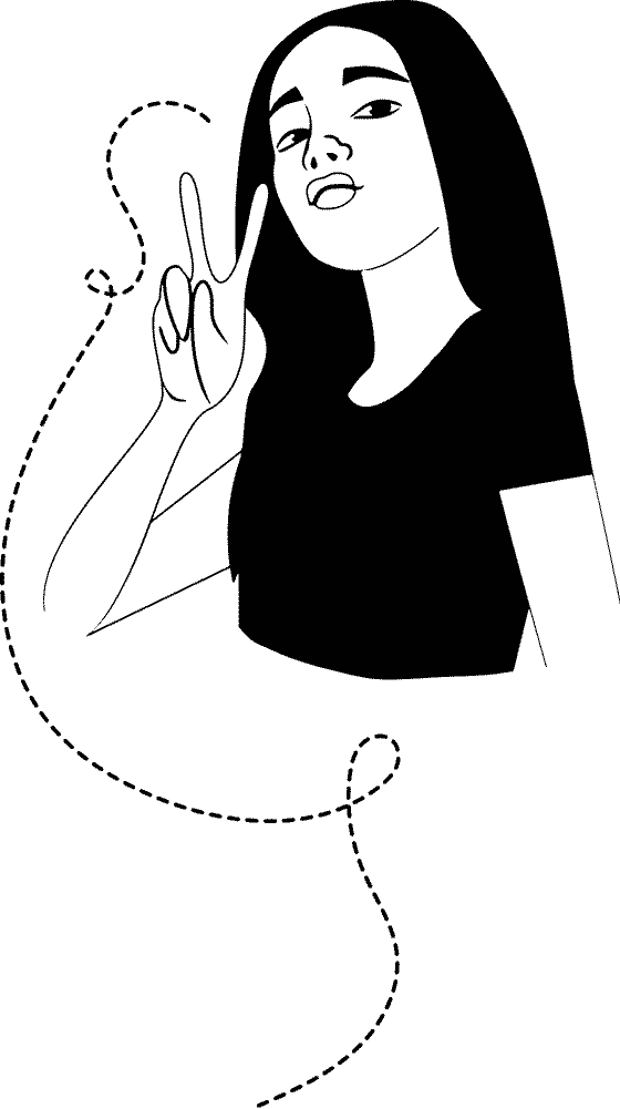 girl-dotted